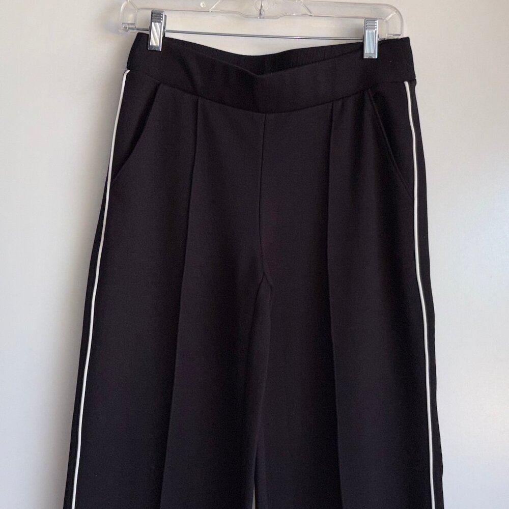 CHICO'S Zenergy Wide Leg Pants Size 00 =US Size XS Black - Picture 4 of 14